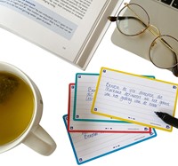 Flashcard Oxford 2.0 75x125mm 80 vel 250gr lijn assorti-3