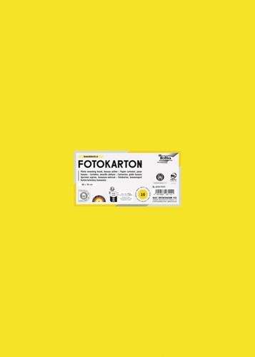 Fotokarton Folia 300gr 50x70cm 10vel 14 banaangeel