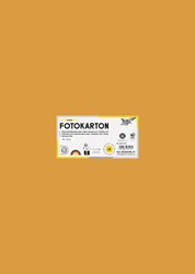 Fotokarton Folia 300gr 50x70cm 10vel 17 oker