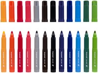 Viltstift Bruynzeel Kids Big Point assorti 12 stuks-3