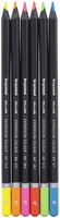 Kleurpotlood Bruynzeel set à 6 stuks neon-2