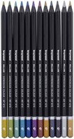 Kleurpotloden Bruynzeel Expression assorti metallic blik à 12 stuks-2