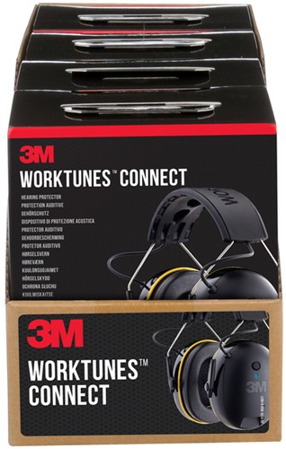 Oorkap 3M Worktunes Connect Bluetooth technologie 90543EC1 94-105 dB-3
