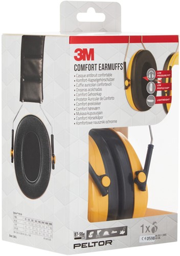 Oorkap 3M Peltor Optime Comfort H510A (87-98dB)-1