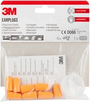 Oordoppen 3M 1100 met opbergdoos 4 paar 94-105db
