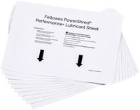 Olievellen voor papiervernietiger Fellowes Powershred Performance+ 10 vel
