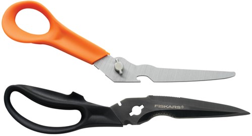 Schaar Fiskars Cuts+More Titanium multifunctioneel zwart-2