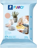 Boetseerklei Staedtler Fimo air 8101 1000 gram lichtroze