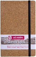 Schetsboek Talens Art Creation 80 witte vellen 140gr 130x210mm kurk