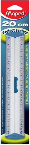 Liniaal Maped met handgreep 20cm aluminium