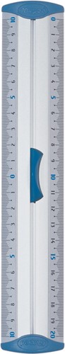 Liniaal Maped met handgreep 20cm aluminium-2