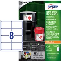 Etiket Avery B3427-50 105x74mm polyethyleen wit 400 etiketten-2