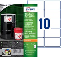 Etiket Avery B7173-50 99x57mm polyethyleen wit 500 stuks-2