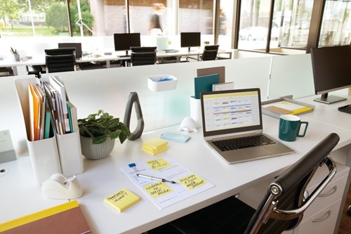 Memoblok 3M Post-it 654 76x76mm geel doos à 12 blokjes-2