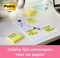 Memoblok Post-it Z-Note R330 76x76mm canary yellow 12 stuks-3