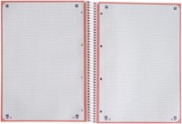 Notitieboek Oxford Touch Europeanbook A4+ 4-gaats lijn 160 pagina's pastel roze-3