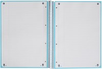 Notitieboek Oxford Touch Europeanbook A4+ 4-gaats lijn 160 pagina's pastel blauw-3
