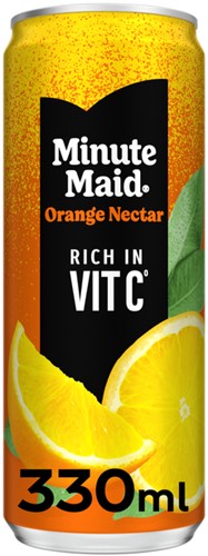 Frisdrank Minute Maid orange nectar blik 330ml
