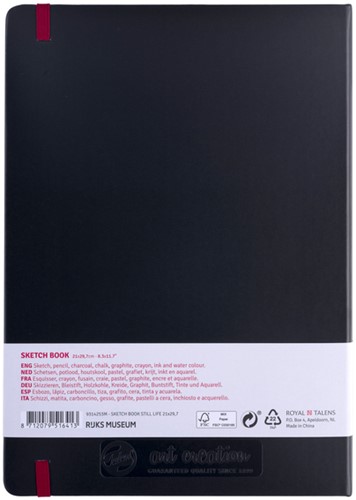 Schetsboek Talens Art Creation 80 witte vellen 140gr 210x297mm stilleven-2