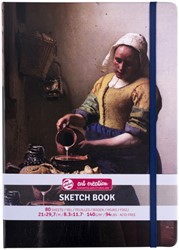 Schetsboek Talens Art Creation 80 witte vellen 140gr 210x297mm Het melkmeisje