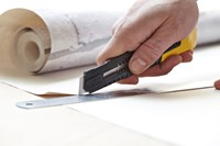 Afbreekmes Stanley SM 18mm antichoc blister à 1 stuk-2