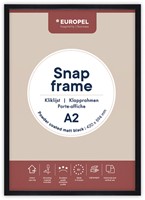 Kliklijst Europel A2 25mm mat zwart