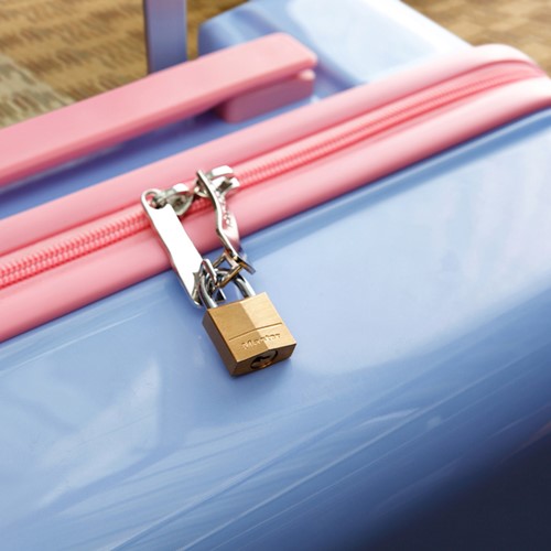 Hangslot MasterLock 4 gelijksluitend messing 20mm 4 stuks-2