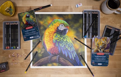 Kleurpotloden Derwent Chromaflow set à 24 kleuren-3