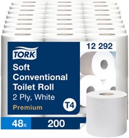 Toiletpapier Tork T4 Premium 2-laags 200 vel wit 12292