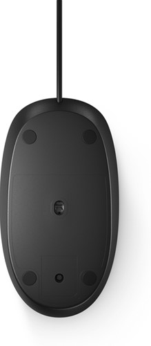 Muis HP 128 laser bedraad zwart-1