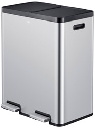 Pedaalemmer EKO Essential Recycler 2x30 liter rvs