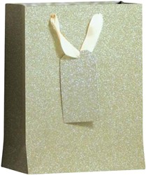 Cadeautas IG Group Goud glitter 175x98x229mm