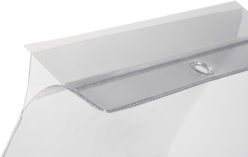 Insteekmap U-model Durable met ophangoog A5 transparant 10 stuks-3