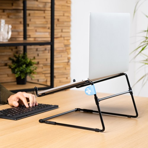 Laptopstandaard R-Go Office Zwart-4