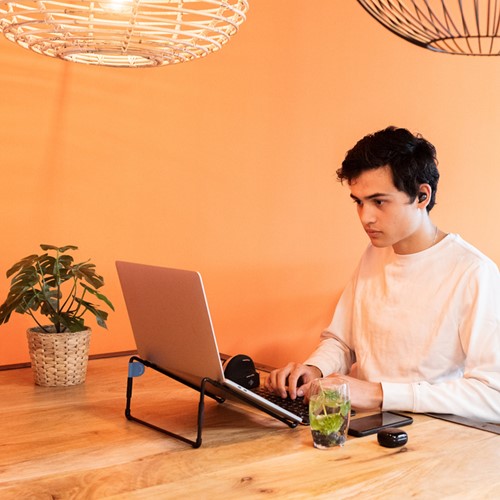 Laptopstandaard R-Go Travel Zwart-4