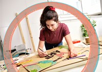 Viltstift STABILO Pen 68/10  Arty medium assorti blik à 10 stuks-2