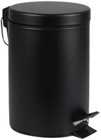 Pedaalemmer BRASQ 3 liter zwart