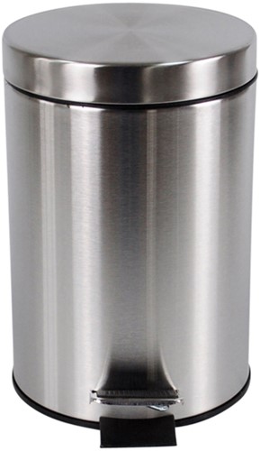 Pedaalemmer BRASQ 12 liter rvs