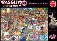 Puzzel Wasgij Destiny 23 Spektakel In Pretpark! 1000 stukjes-3