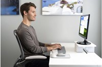 Muismat met polssteun Kensington ErgoSoft voor standaardmuis grijs-1