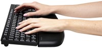 Polssteun Kensington ergosoft standaard toetsenbord zwart-1