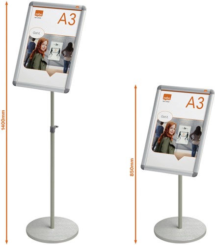 Infostandaard Nobo Premium Plus incl. A3 kliklijst-2