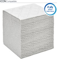 Toiletpapier Scott Control gevouwen 2-laags 110x186mm wit 8508-1