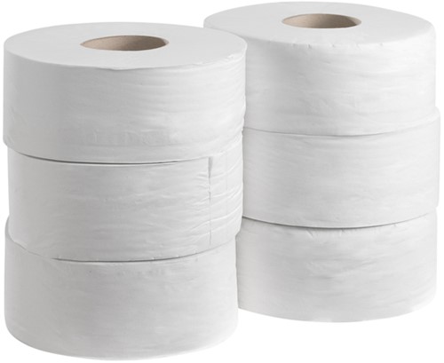 Toiletpapier Kleenex jumbo 2-laags 190m wit 8570-3