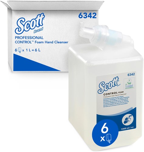Handzeep Scott Control schuim frequent 1000ml 6342