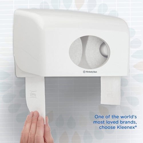Toiletpapier Kleenex 2-laags 600 vel wit 8441-3