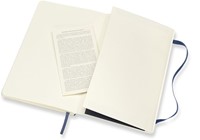 Notitieboek Moleskine large 130x210mm lijn soft cover sapphire blue-1