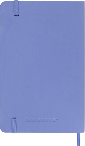 Notitieboek Moleskine pocket 90x140mm lijn soft cover hydrangea blue-3