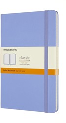 Notitieboek Moleskine large 130x210mm lijn hard cover hydrangea blue