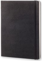 Notitieboek Moleskine XL 190x250mm ruit 5x5 hard cover zwart-2